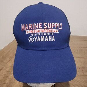 Marine Supply Hat Cap Yamaha The Boating Center Winter Haven Florida Snapback